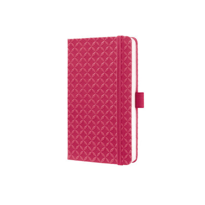 Sigel Si-Jn104 Notitieboek Jolie Flair A6 Hardcover Gelinieerd Fuchsia Roze