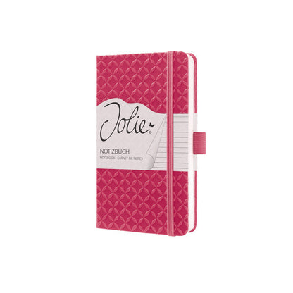 Sigel Si-Jn104 Notitieboek Jolie Flair A6 Hardcover Gelinieerd Fuchsia Roze