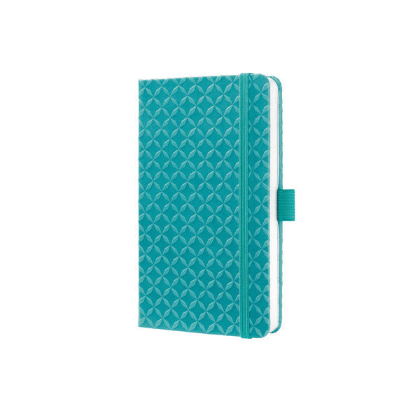 Sigel Si-Jn102 Notitieboek Jolie Flair A6 Hardcover Gelinieerd Aqua Groen