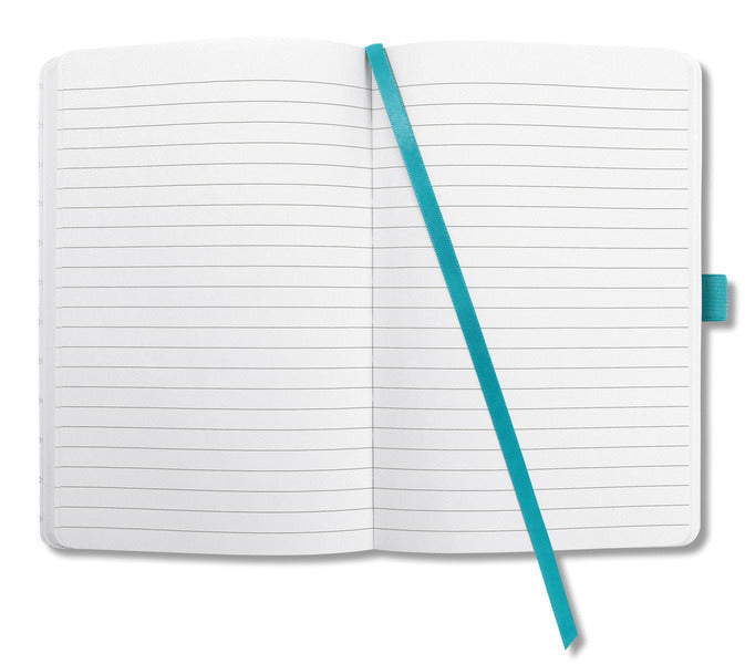 Sigel Si-Jn102 Notitieboek Jolie Flair A6 Hardcover Gelinieerd Aqua Groen