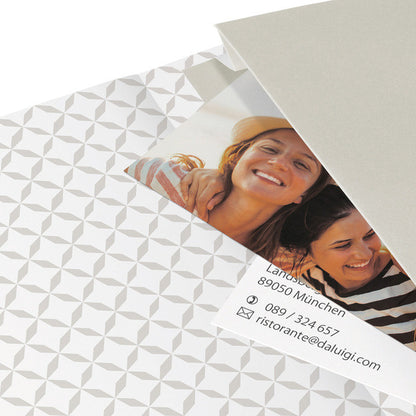 Sigel Si-Jn100 Notitieboek Jolie Flair A6 Hardcover Gelinieerd Indigo Blauw