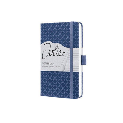 Sigel Si-Jn100 Notitieboek Jolie Flair A6 Hardcover Gelinieerd Indigo Blauw
