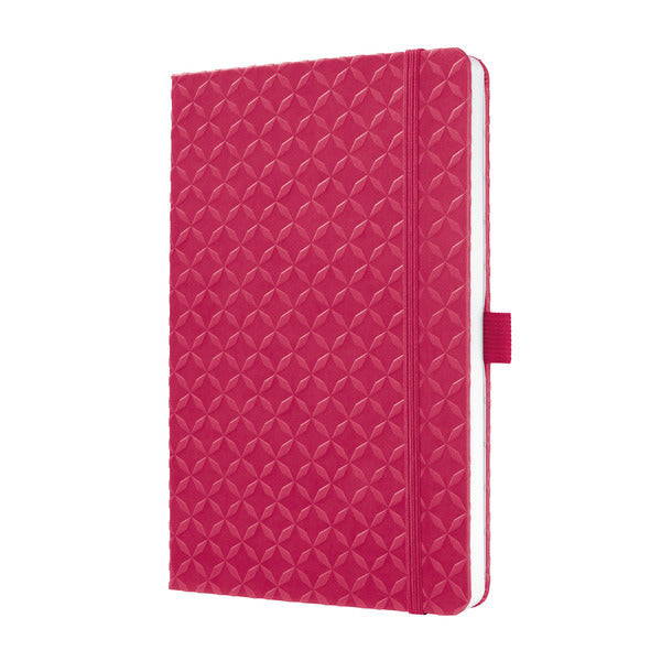 Sigel Si-Jn105 Notitieboek Jolie Flair A5 Hardcover Gelinieerd Fuchsia Roze