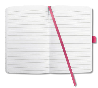 Sigel Si-Jn105 Notitieboek Jolie Flair A5 Hardcover Gelinieerd Fuchsia Roze