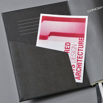 Sigel Si-Co161 Notitieboek Conceptum Pure Hardcover Met Magneetsluiting A5 Zwart