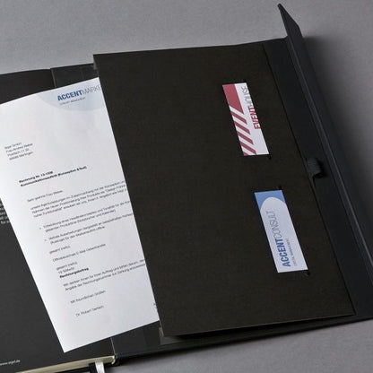 Sigel Si-Co151 Notitieboek Conceptum Pure Hardcover Met Magneetsluiting A4 Zwart