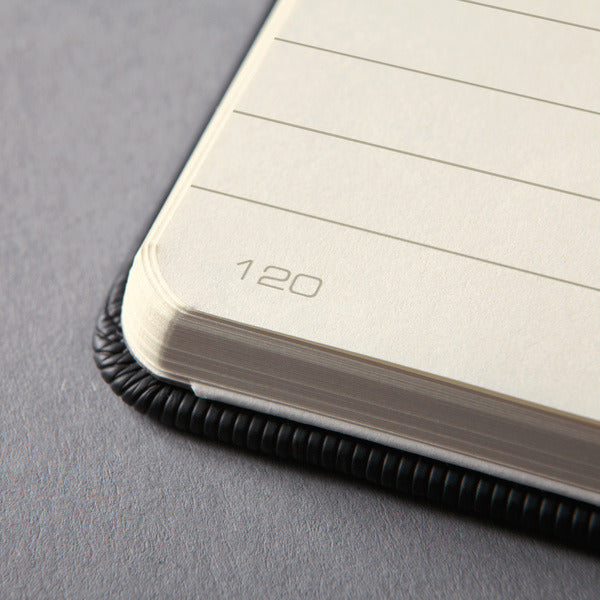 Sigel Si-Co132 Notitieboek Conceptum Pure Hardcover A6 Zwart Gelinieerd