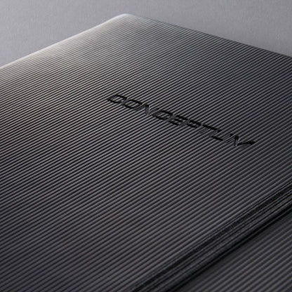 Sigel Si-Co131 Notitieboek Conceptum Pure Hardcover A6 Zwart Geruit