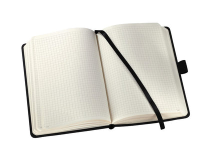 Sigel Si-Co121 Notitieboek Conceptum Pure Hardcover A5 Zwart Geruit