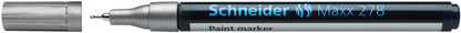Schneider Lakmarker Maxx 278 0,8Mm Zilver 10 Stuks