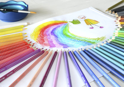 Faber Castell Fc-112424 Kleurpotlood Faber-Castell Grip Kartonnen Etui A 24 Stuks