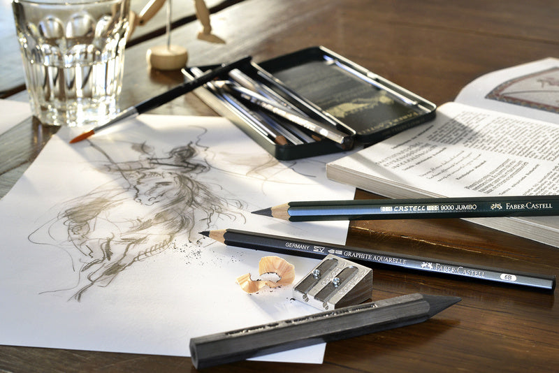 Faber Castell Fc-119397 Potloodset Faber-Castell 9000 Jumbo 5 Hardheden