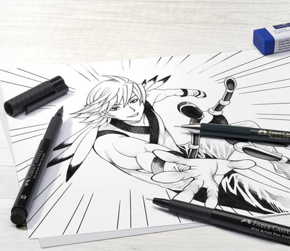 Faber Castell Fc-167152 Tekenstift Faber-Castell Pitt Artist Pen Manga Starterset