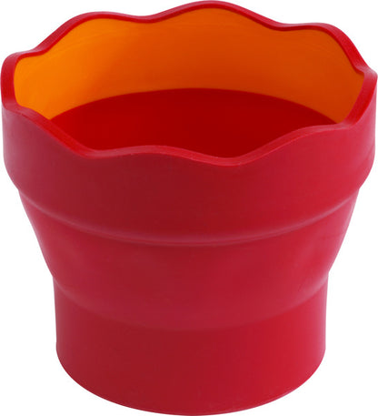 Faber Castell Fc-181517 Watercup Clic &Amp; Go Roze/Oranje