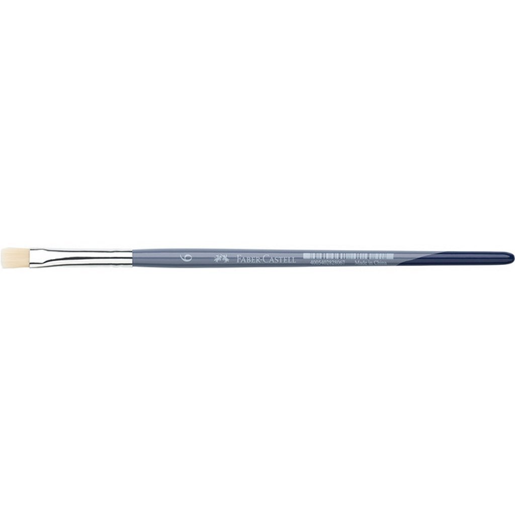 Faber Castell Fc-282808 Penseel Platte Kwast Nr. 8