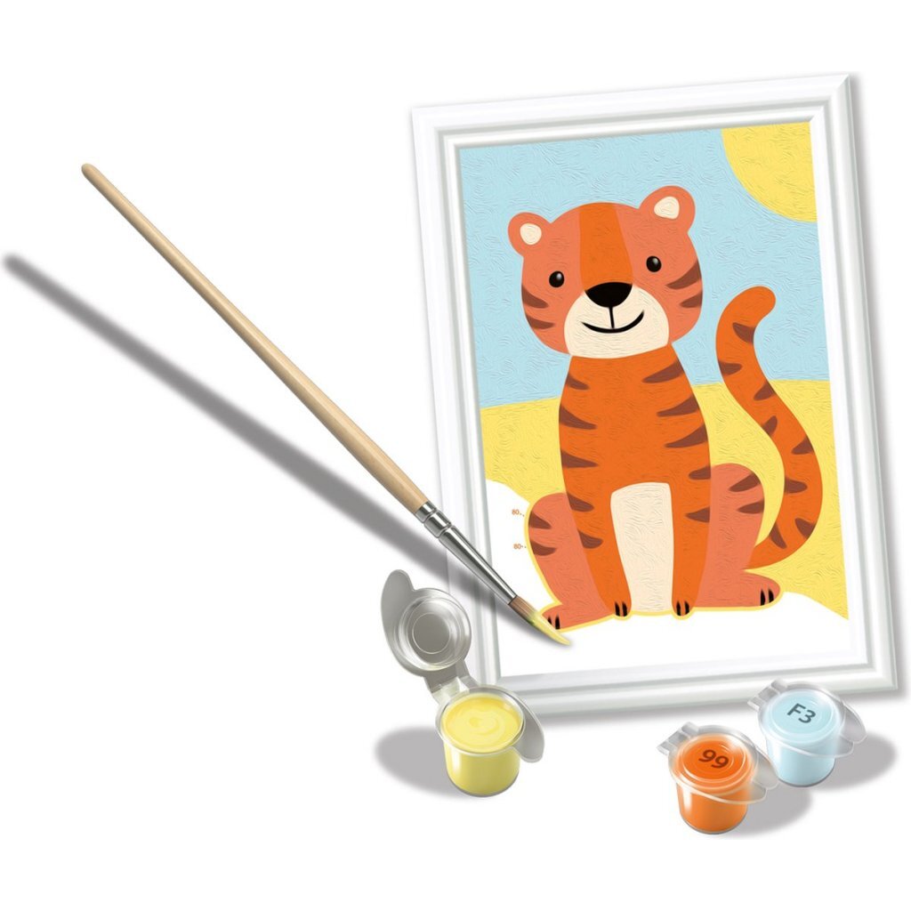Ravensburger Creart Schilderen Op Nummer Wilde Tijger