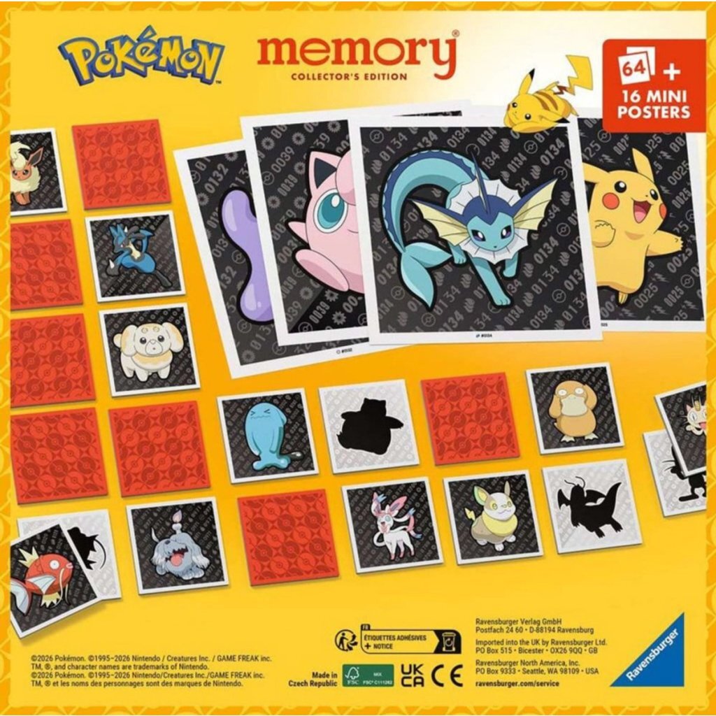 Ravensburger Memory Pok&Eacute;Mon Collector'S