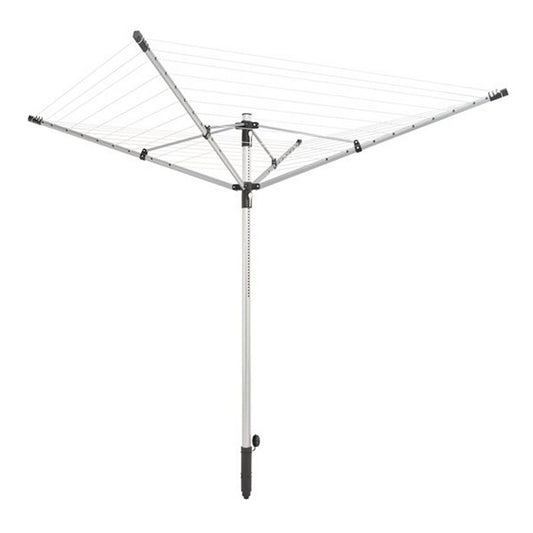 Leifheit 85360 Linopush 500 Droogmolen Zilver/Zwart/Metaal 135-180 Cm