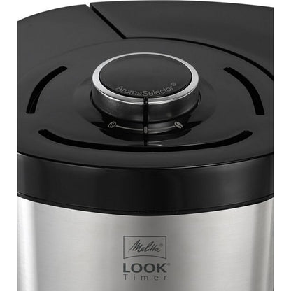 Melitta 1025-08 Look Timer Koffiezetapparaat Zwart/Rvs
