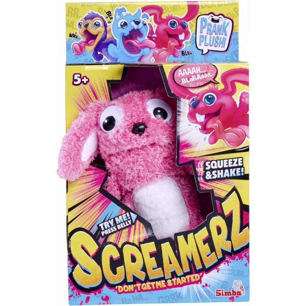 Simba Screamerz Prank Knuffel Konijn + Geluid
