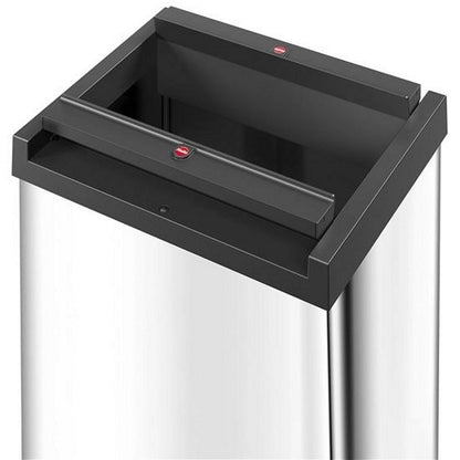Hailo 0860-221 Big-Box Swing Xl Prullenbak 52L Zilver