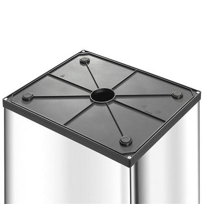 Hailo 0860-221 Big-Box Swing Xl Prullenbak 52L Zilver