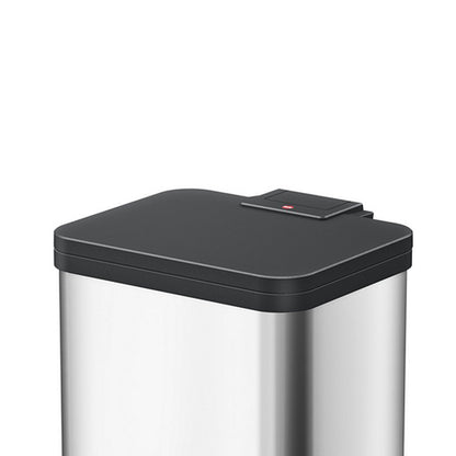 Hailo Oko Duo Plus M Pedaalemmer 2X9L Zilver/Zwart