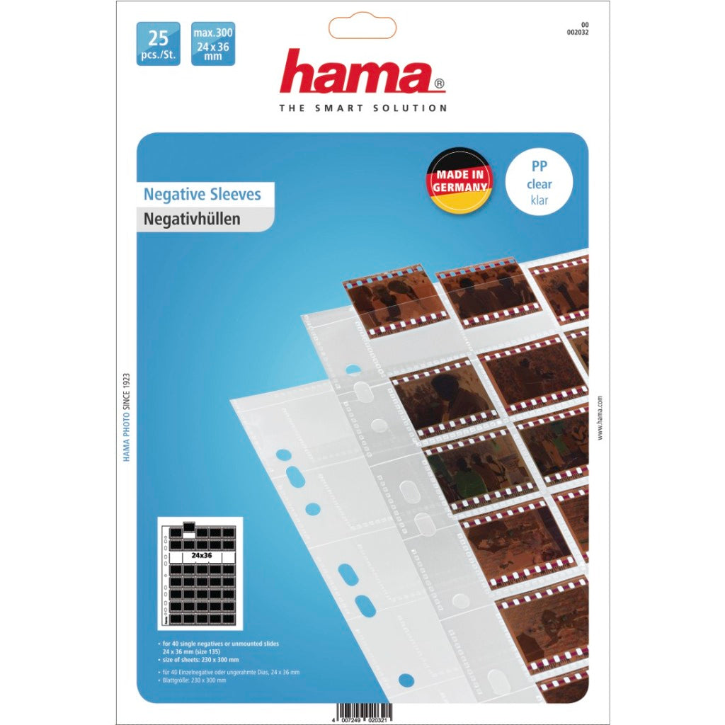 Hama Negatiefbladen 24X36/40 :25