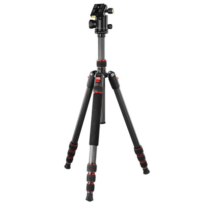 Hama Ramble Ii Duo Carbon Statief 170 Cm Zwart/Rood