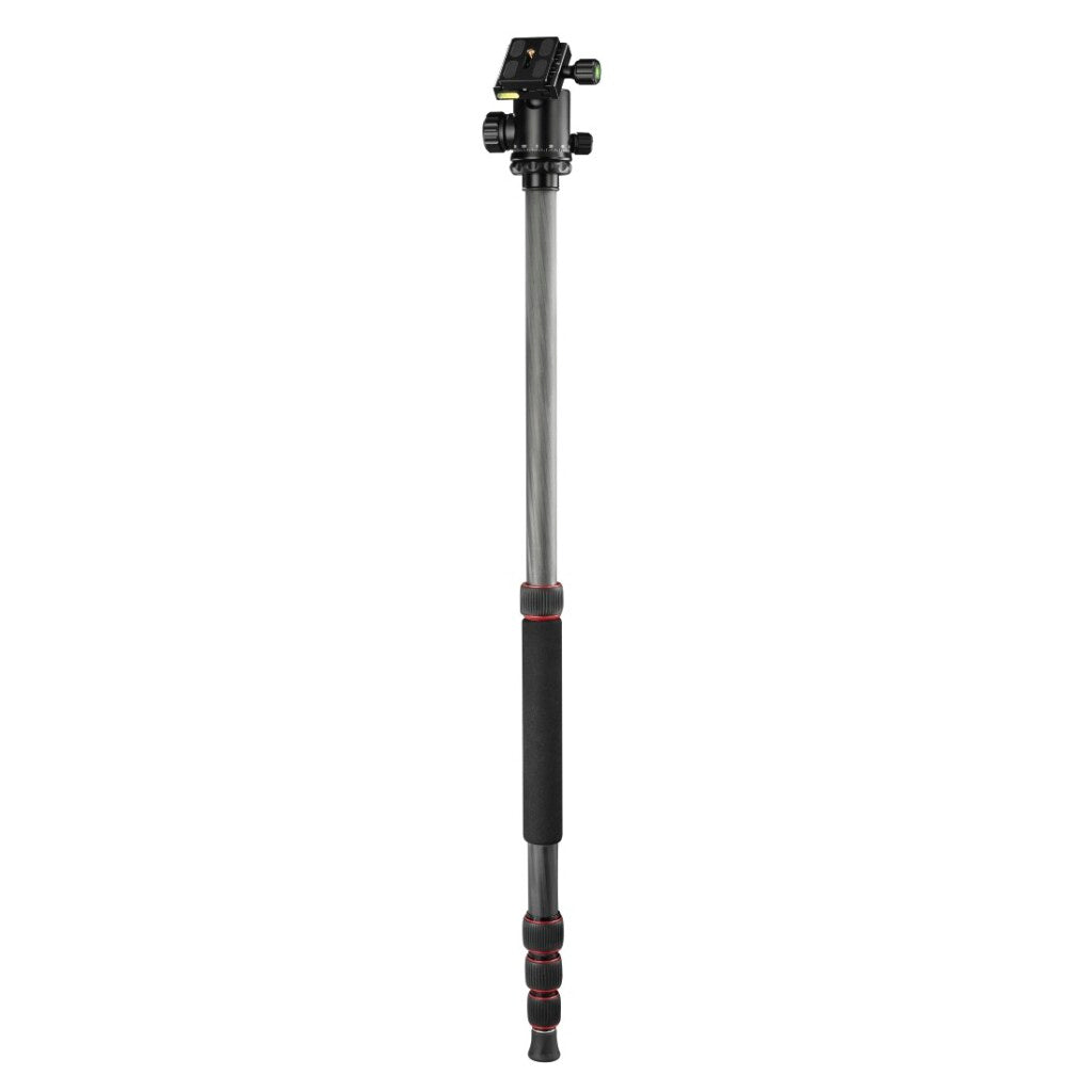 Hama Ramble Ii Duo Carbon Statief 170 Cm Zwart/Rood