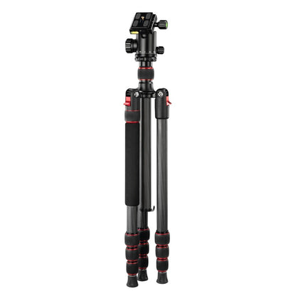 Hama Ramble Ii Duo Carbon Statief 170 Cm Zwart/Rood