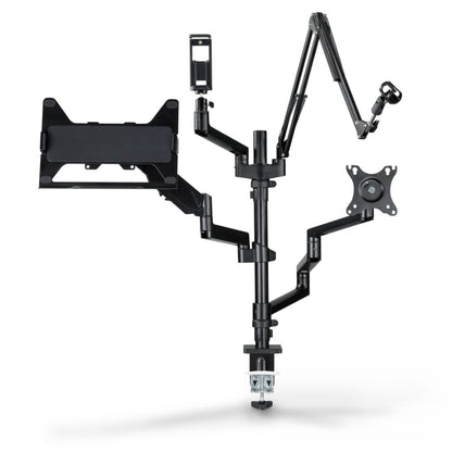 Hama Monitorhouder Voor Streaming-Setup 4 Armen Zwart