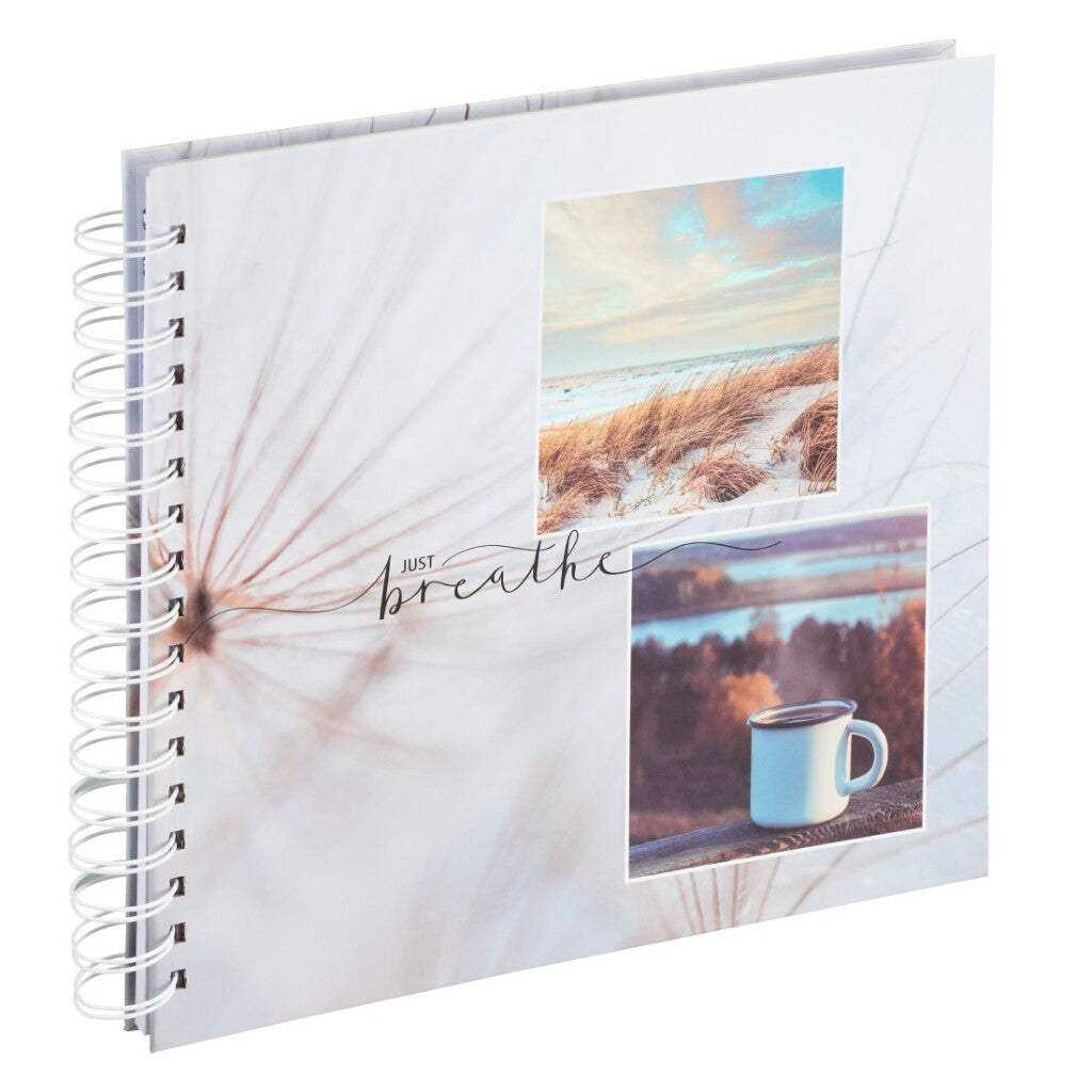 Hama Foto Spiraalalbum Just Breathe 28X24 Cm 50 Witte Pagina'S Wit