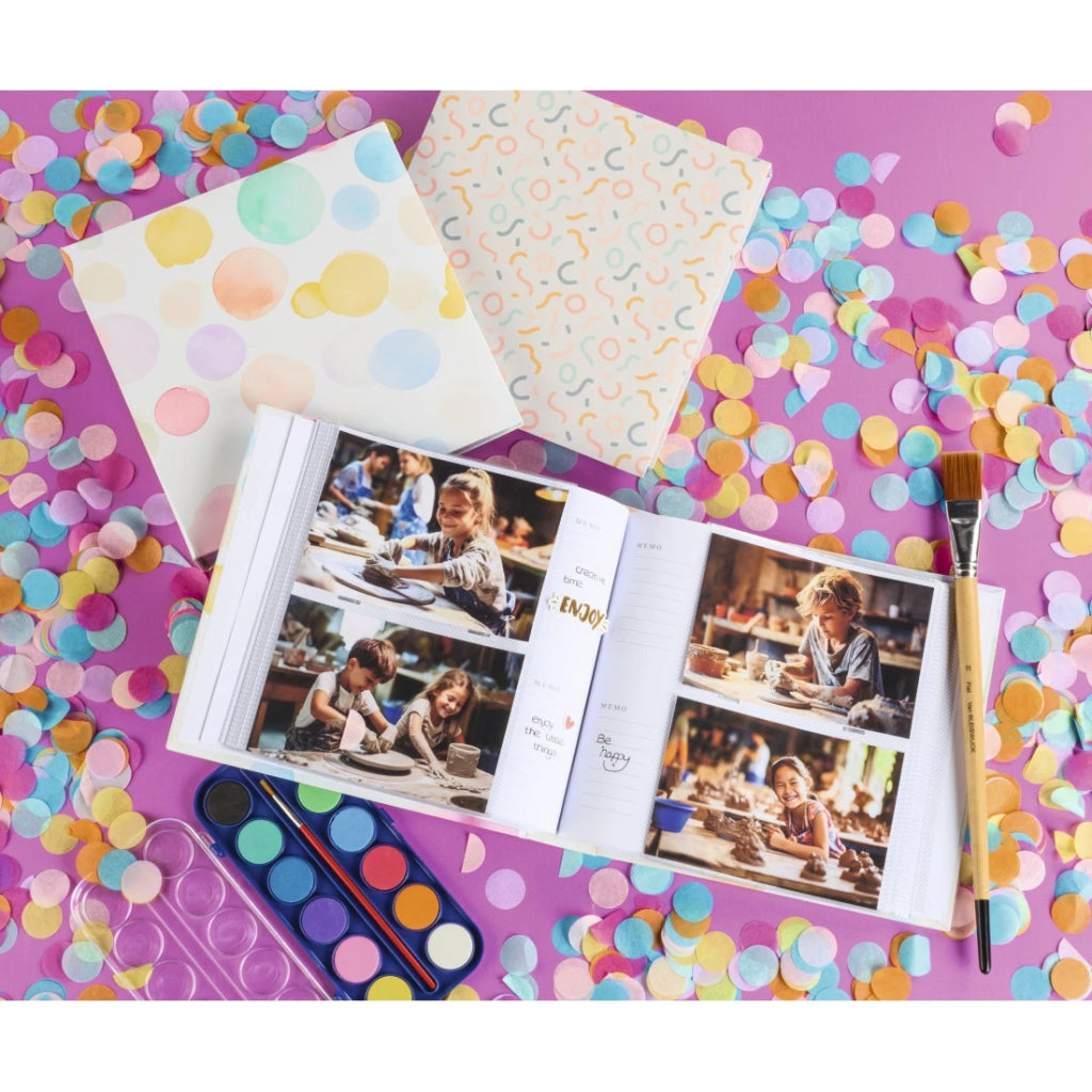 Hama Memo Fotoalbum Sprinkled Bubbles Voor 200 Foto'S Van 10X15 Cm
