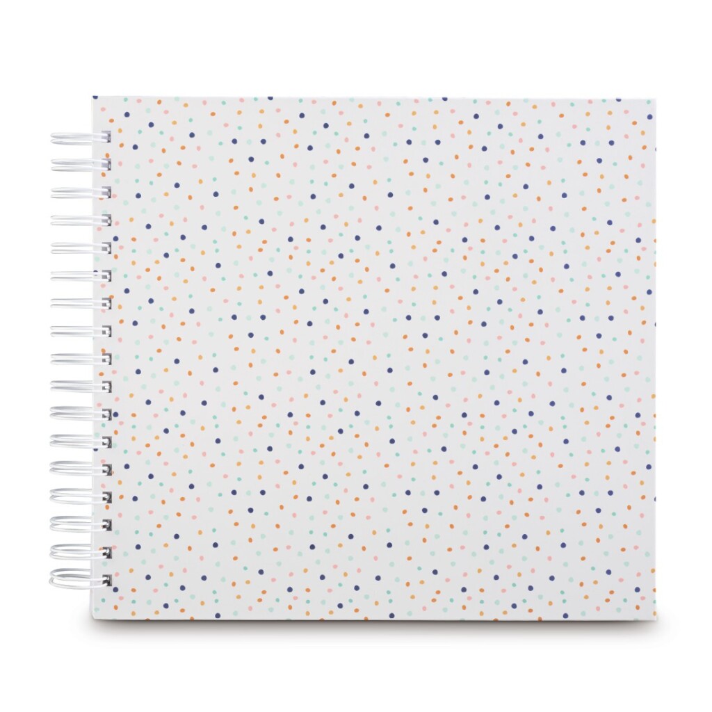 Hama Foto Spiraalalbum Confetti 28X24 Cm 50 Witte Pagina'S