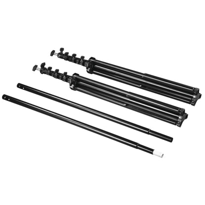 Hama Foto Achtergrondsysteem 158-295 Cm Aluminium/Zwart
