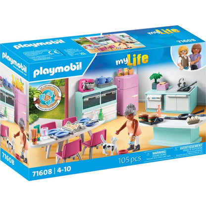 Playmobil 71608 My Life Keuken Met Eethoek