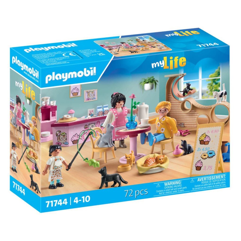 Playmobil 71744 My Life Kattencaf&Eacute;