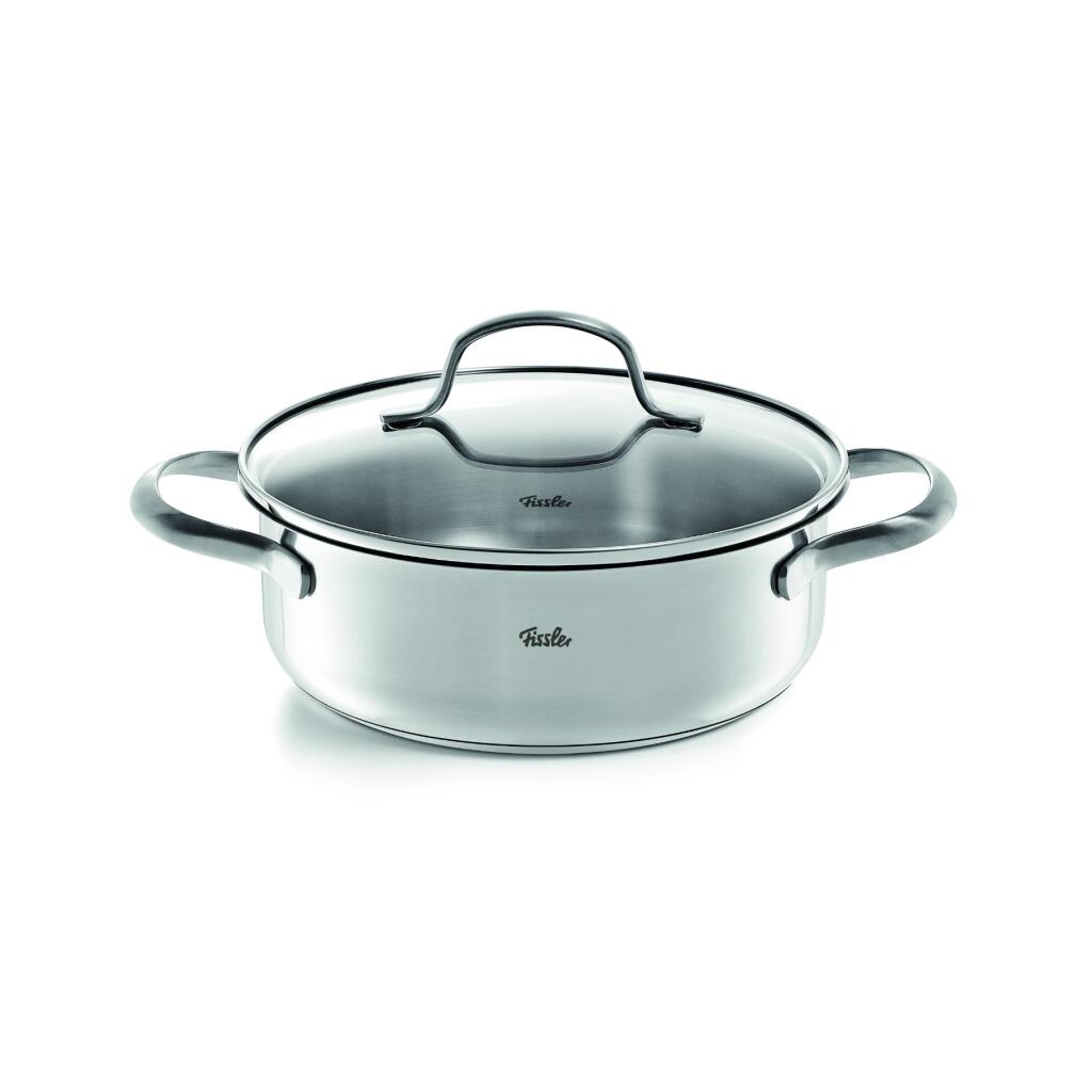 Fissler San Francisco Kookpan + Glazen Deksel 20 Cm Rvs