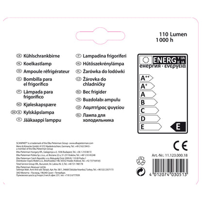 Scanpart Koelkastlamp E14 15W 2-Pack