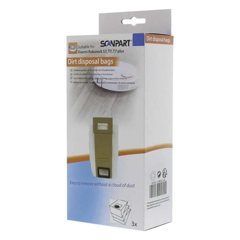 Scanpart Speed Stofzakken Geschikt Voor Roboro 3 Stuks