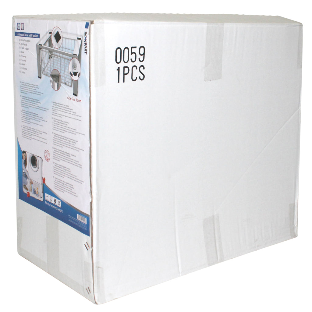 Scanpart Wm Sokkel En Mand 62X55X30 Cm Wit
