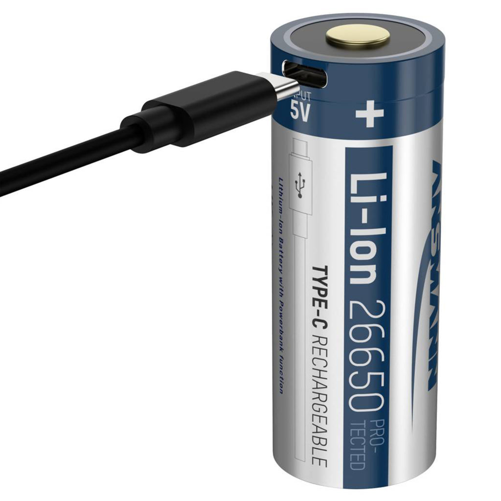 Ansmann 22650 Batterij Usb C 5100 Mah