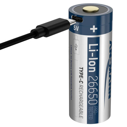 Ansmann 22650 Batterij Usb C 5100 Mah