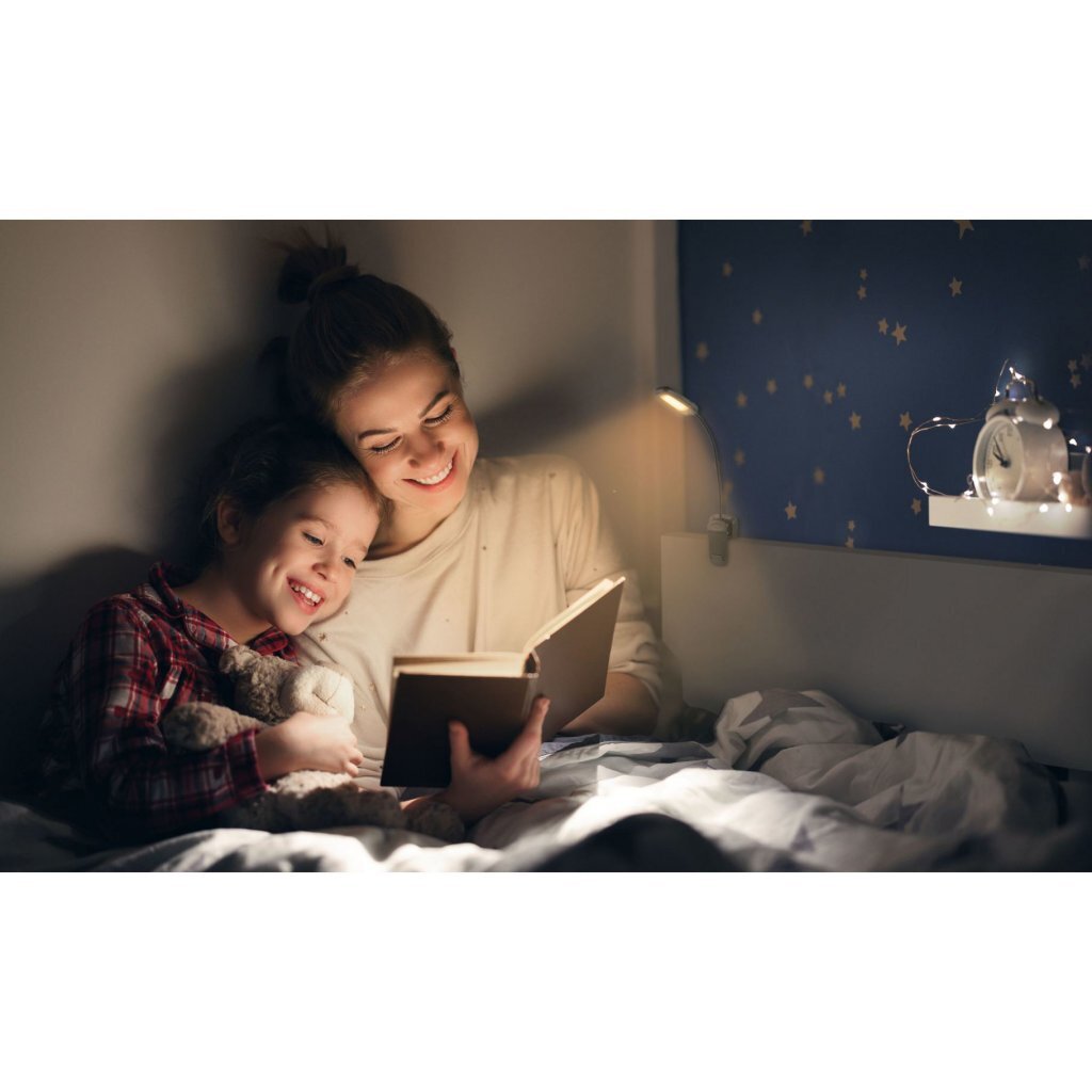 Ansmann Ansman Universele Led Lamp Met Clip Zwart