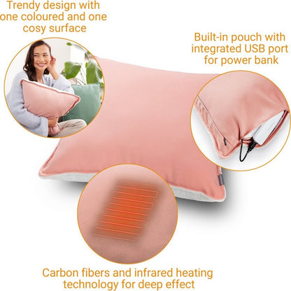 Medisana Hc 100 Warmtekussen 40X40 Cm Roze/Wit