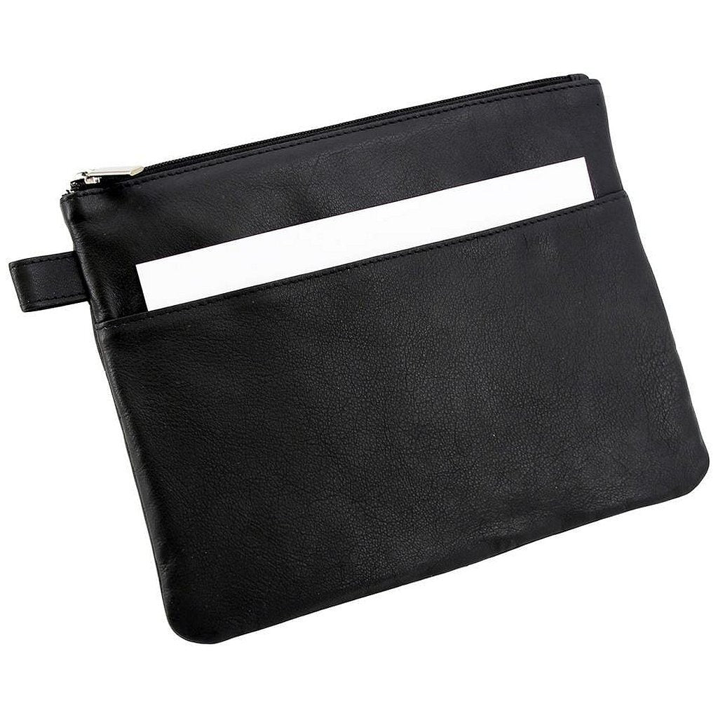 Alassio Ju-42232 Opbergetui 25X19 Cm Leer/Zwart
