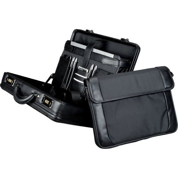 Juscha Ju-45039 Pilotenkoffer Alassio Modica 32,5 X 45,5 X 10,5 Cm Zwart