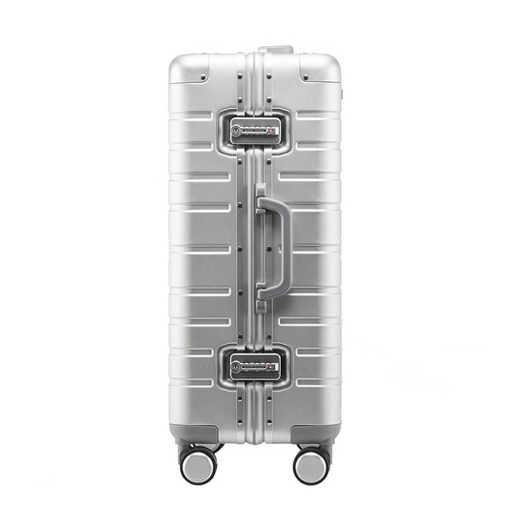 Alumaxx Ju-45190 Aluminium Koffer Gravity + 4 Wielen 56X37X21 Cm Zilver