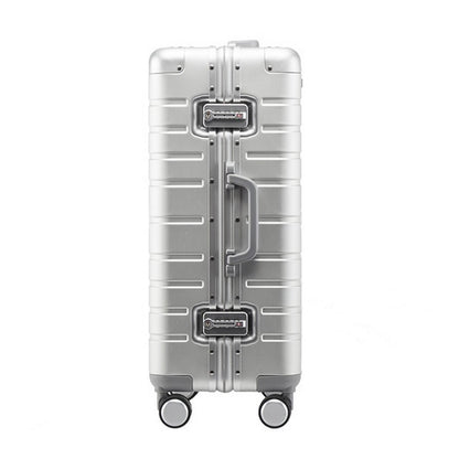 Alumaxx Ju-45190 Aluminium Koffer Gravity + 4 Wielen 56X37X21 Cm Zilver